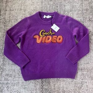 Coach Video Sweater